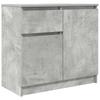 Sideboard with Drawer Concrete Grey 71 x 35 x 65 cm Engineered Wood
