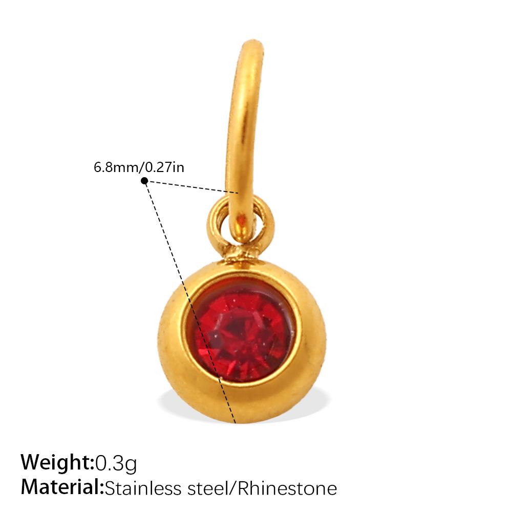 Stylish And Diverse Diy Pendant Stainless Steel Gold-Plated Diamond-Encrusted Freshwater Pearl Pendant Collection