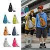 Lightweight Nylon Sling Bag for Men Women Crossbody Chest Backpack Travel Shoulder Purse