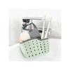 1pc Sink Sponge Holder Silicone Organizer Box Adjustable Shoulder Strap Drain Rack Kitchen Sink Suction Sponge Holder Faucet