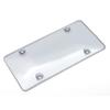 2PCS Universal American License Plate Frame with Screws Number Plate Car Plate Frame 6Inchx12inch for Truck Vehicles Auto