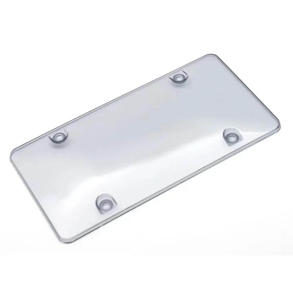 2PCS Universal American License Plate Frame with Screws Number Plate Car Plate Frame 6Inchx12inch for Truck Vehicles Auto