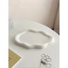 Ceramic Jewellery Storage Tray, Cloud-Shaped Design, Can Be Used as an Earring Display Stand, Office Decorative Item, or Gift