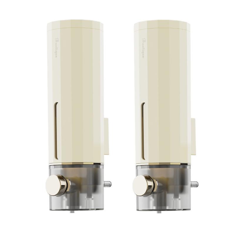 Manual Soap Dispenser Shower Gel Shampoo Hand Sanitizer Liquid Containers Light Luxury Press-type Non-Perforating Soap Dispenser