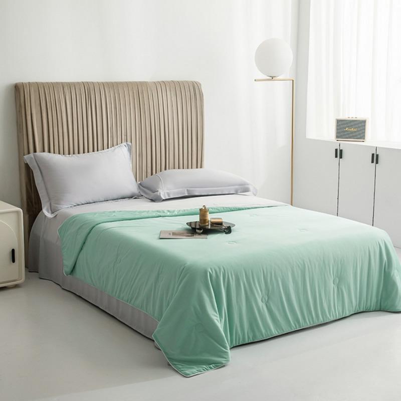 Ice cream cool sensation silk solid color summer quilt solid color air conditioning by summer ice silk cool quilt
