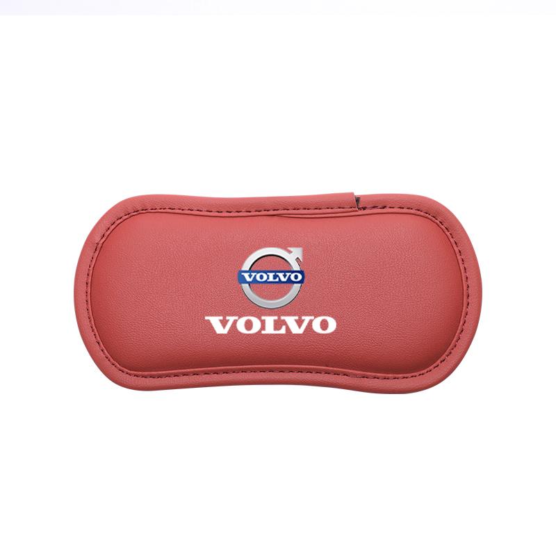 Leather Car Pillow Car Knee Pad Elastic Memory Foam Leg Pad For Volvo ES90 EC40 EX40 EM90 XC90 V90 V60 XC60 V40 S80 S60 S90 C40