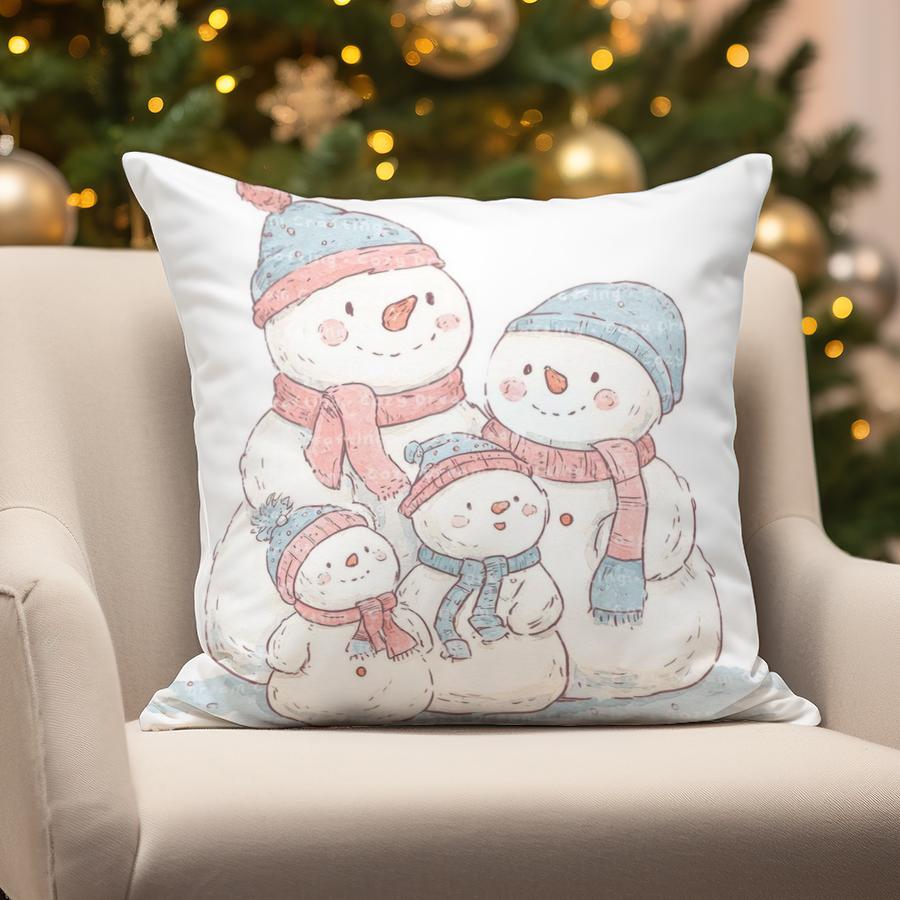 Weihnachtsmann- & Bärenkissen zur Heimdekoration, geeignet für Sofa, Schlafzimmer, Autokissen, Kissenbezug, Kissen, rechteckiges Rückenkissen