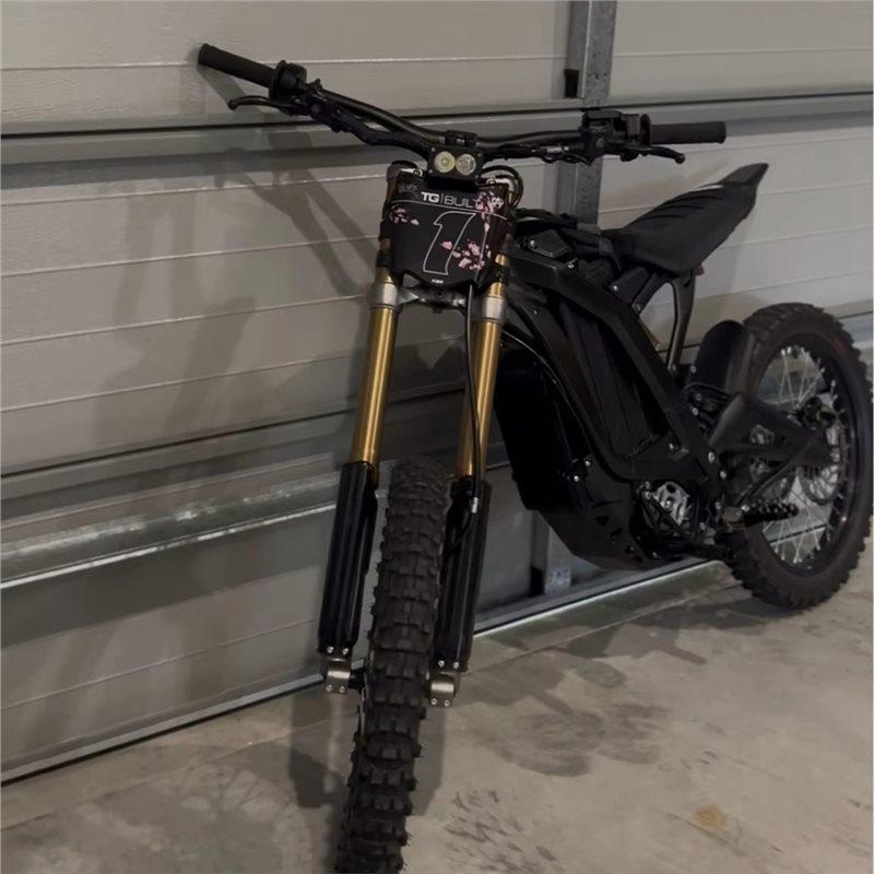 Front Windshield License Plate Cover For Sur Ron Light Bee X S Talaria Dirt Bike Number Plate Accessories