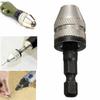 1 Pcs Keyless Drill Chuck Screwdriver Impact Driver Adaptor Hex Shank Drill Arrow Bit Tool Quick Change Convertor Adapter