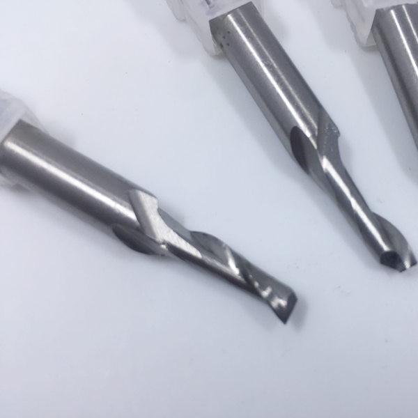 M35 Stainless Steel Cobalt Single-Flute End Mill for Engraving and Routing - Model 34568.