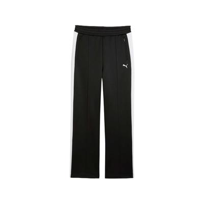 Comfortable Soft Lightweight Straight Leg Casual Pants Women Bottoms Black 631971-01