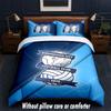 Birmingham City Design Bed Bedding Set 1 Duvet Cover + 2 Pillowcases Soft Breathable Household Bed Linens