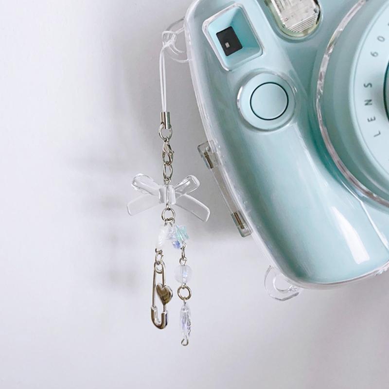 Colorful Phone Chain Handmade Phone Jewelry Trendy Bag Pendant Bag Charm Phone Lanyard Perfect Gift for Woman Girls