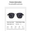Personality Luxury Retro Square Frame Future Technology Sense Sunglasses Metal Frame Square Steampunk Men Sunglasses with Spring