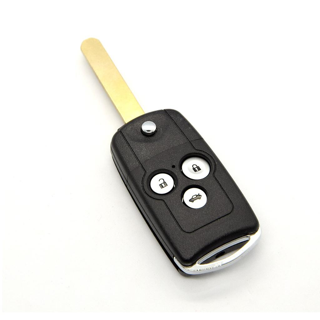 BESTER SCHLÜSSEL Für Honda Acura Civic Accord Jazz CRV HRV 2009--2014 Fernbedienung Klappschlüssel Auto Schlüsselanhänger Hülle Gehäuse 3/4 Tasten Accord 2008-2012