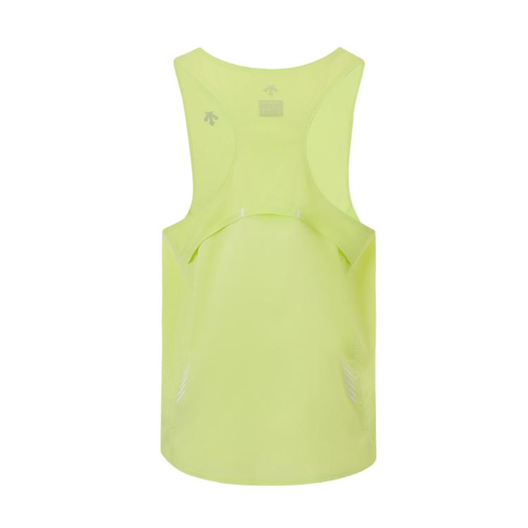Redescente Series Logo Design Soft Comfortable Versatile Sleeveless Sports Vest Women tops Sunny-Lime D5232ZHB20