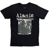 Alanis Morissette Unisex Adult Singing Photo T-Shirt