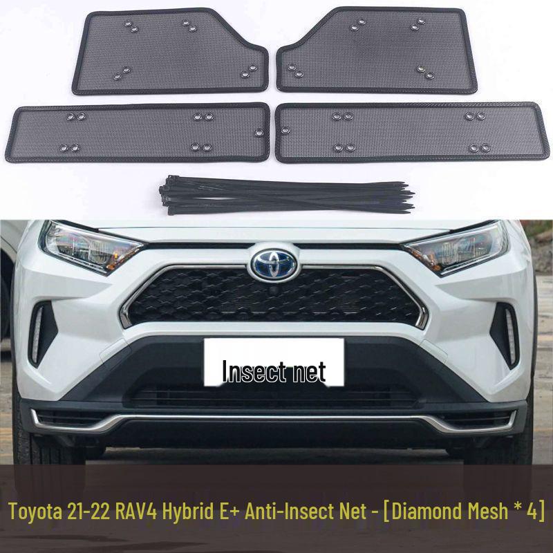 Toyota RAV4 Anti-Insect Radiator Protection Net Cover Against Pollen, Catkins, and Dust