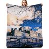 Rock of Cashel, Irland Wohndecke Flanell Fleece Weich Warm Wohndecke