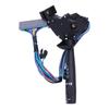Steering Column Combination Lever Assembly 26090822 with ABS Housing, Multicolor Wire Harness, Rectangular Harness Connection, and Turn Signal,