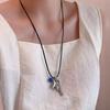Metallic Finish Horse Pendant Necklaces Pony-shaped Cartoon Horse Necklaces  Female Accessories