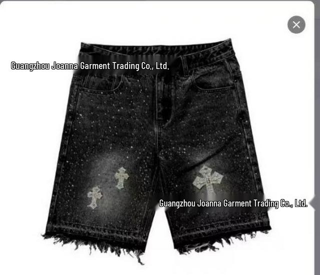 Jeans Uomo 2026 Retro Cross Strass