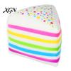 Quick Recovery Cake Toy Colorful Dot Squeeze Stress Relief Simulated Pinch Ball Focus Aid Anti-anxiety Fidget Hand Relaxation Exercise