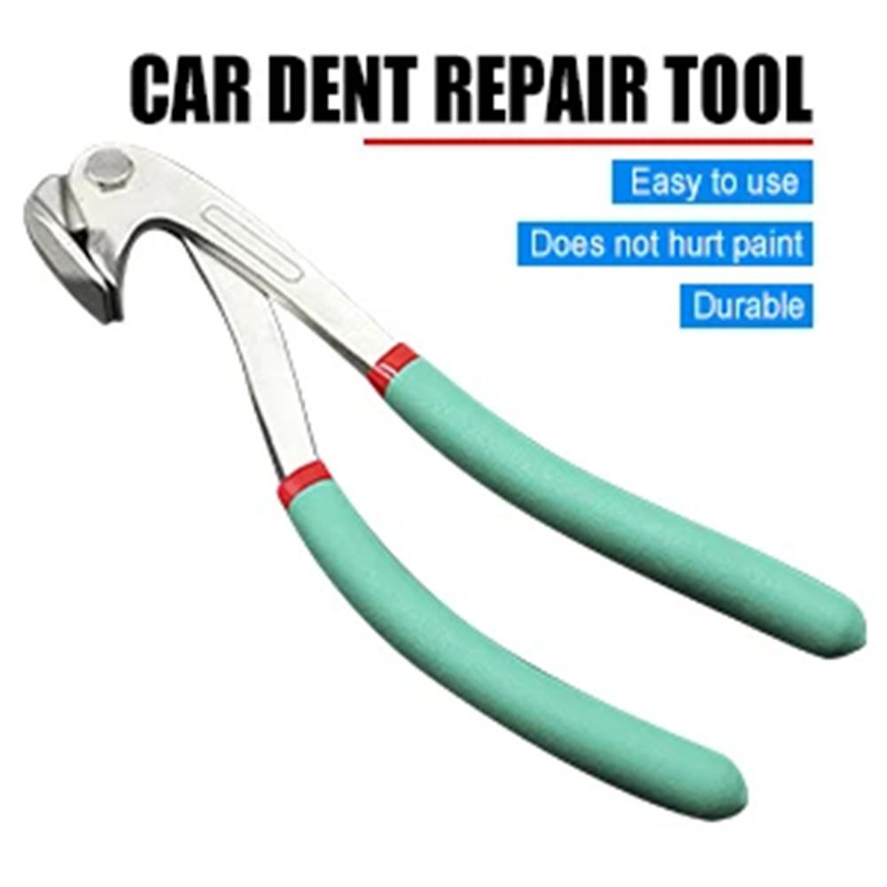 Car Edge Repair Tools Paintless Dent Repair Kit Autobody Metal Repair Tool For Wheel Eyebrow Flat Hole Pliers Universal