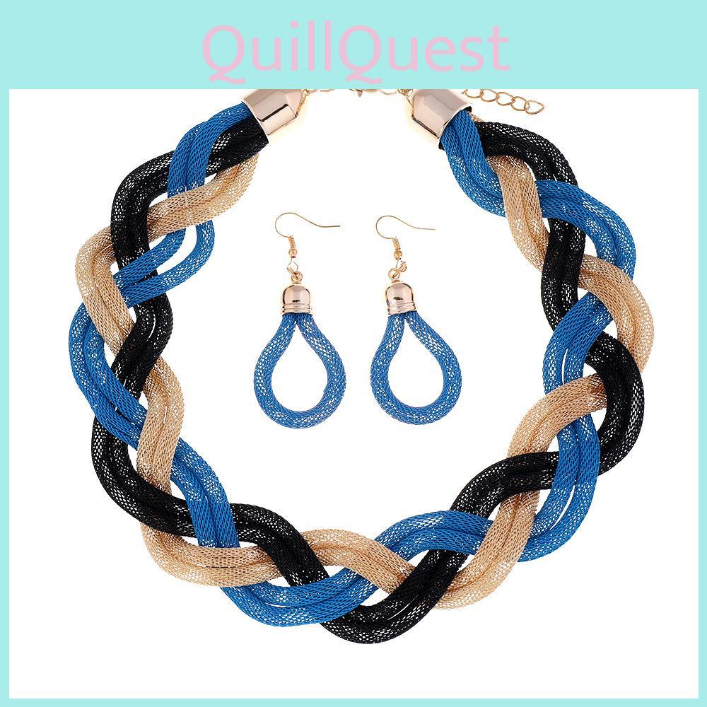 European Style Pendant Jewelry Set With Multilayer Chain For Trendy Casual Wear