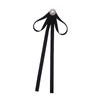 Rhinestone JK Bow Tie Imitation Pearl Cravat Elegant Ribbon Brooches  Student