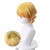 Demon Slayer: Kimetsu no Yaiba Kanao Tsuyuri Cosplay Yellow Wig Gradient Orange Short Hair with Flipped Ends