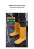 Men's Eco-friendly High-top Rain Boots | Thick-soled, Comfortable Rubber Shoes for Beachcombing, Kitchen, or Fishing