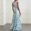 2026 European & American V-neck Resort Casual Party Dress
