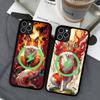 Cartoon Animal Fox Black For Magsafe Magnetic Phone Case For IPhone 16 15 17 Pro Max 11 12 13 14 Plus Cover