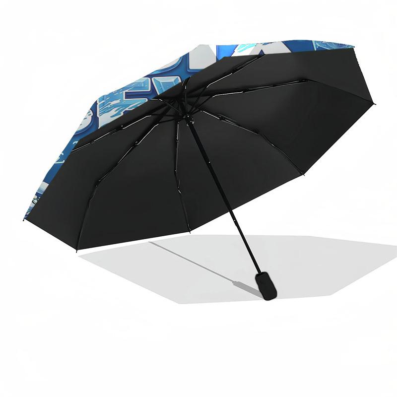 1PC 67 Umbrella-8-Rib Reinforced, Automatic Open, Lightweight & Durable, Fashion Accessory for Outdoor, Beach L0368