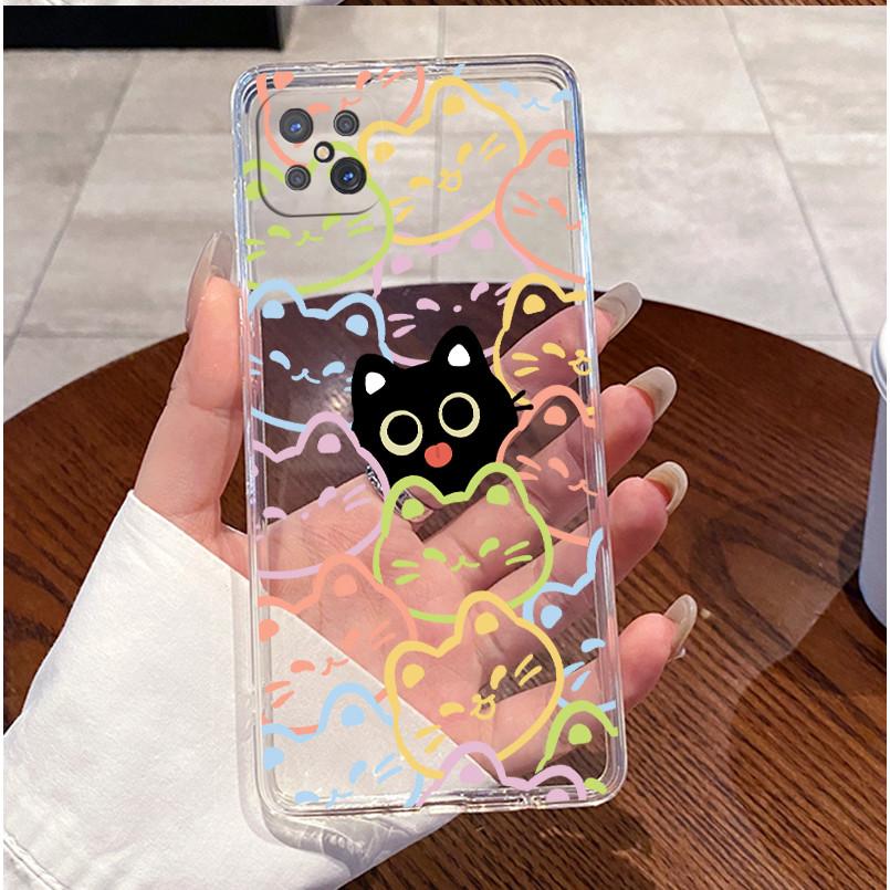 Case For Oppo Reno 4Z 5G CPH2065 A92s Luxury Cute Love Rabbit Funny Clear Soft TPU Silicon Back Cover Oppo Reno4 Z 5G Phone Case