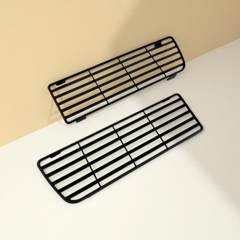 Front Bumper Side Reflector Grille Trim Cover,Left & Right Complete Set Replacement for VW Golf GTI MK3 Vento Jetta VR6