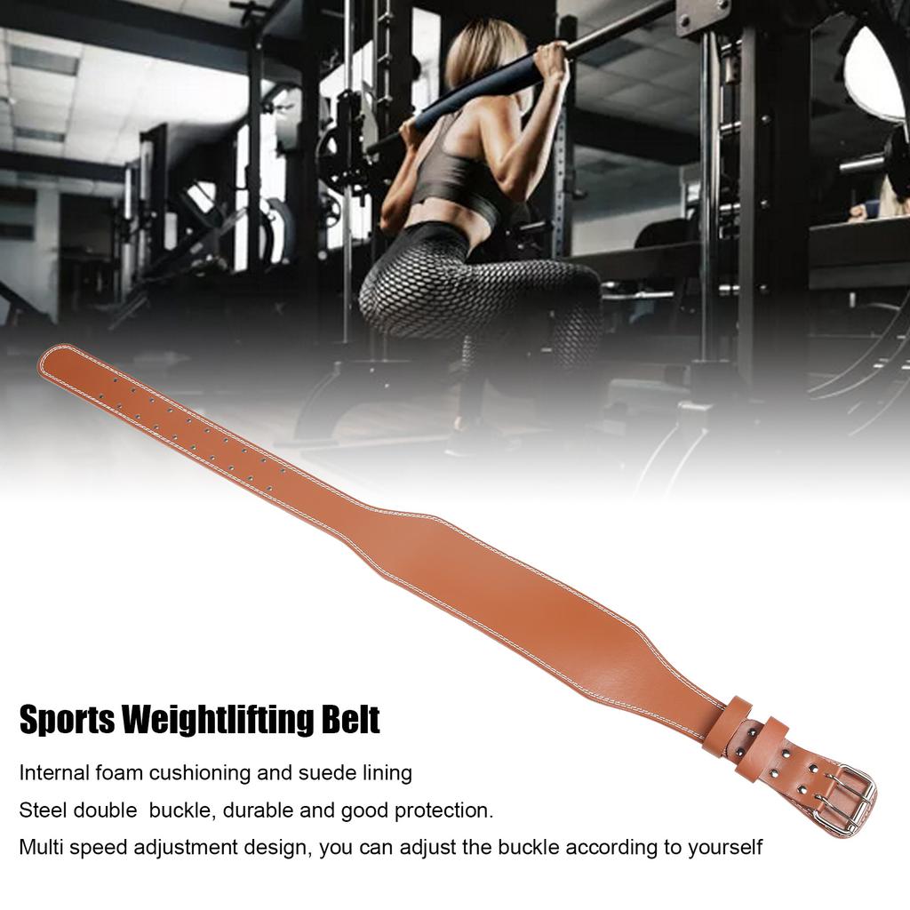 Weightlifting Waist   Belt Widen Sports Waist Support Fitness Belt for Rowing Squat Deadlift