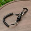 Magnetic fishing anti-loss rope carp fishing tools accessories Outdoor fishing goods quick-release strongagnetic portable buckle
