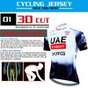 2026 UAE Cycling Jersey Set MTB Uniform Bike Clothing Summer Breathable Bicycle Shirt Ropa Ciclismo Bib Pants Maillot Ciclismo