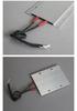 220V Ceramic PTC Electric Heater with Disassembly and Assembly LED Lamp Beads - 77x62mm