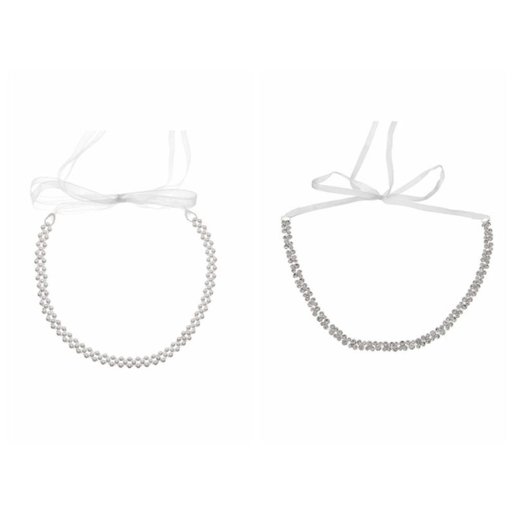 Bling Perlen Taillengürtel Band Strass Taillenkette Luxus Taillenband Auftritt