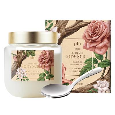 Flu Sea Salt Body Scrub Woody Floral Fragrance, 500g, 1 Piece