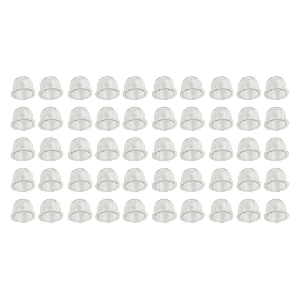 50 Pcs 22mm Transparent Fuel Carburetor Primer Bulb Oil Bubble For Chainsaw Brush Cutter Trimmer Brushcutter Replace