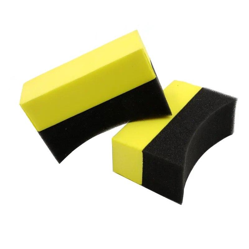 Tire Polishing Wax Sponge Detail Applicator Sponge Tire Cleaning and Wiping Cleaning Tool