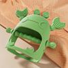 Dentiere in Silicone con Telecomando e Pulsante Touch Giocattolo da Mordere - Bastoncino Anti-Morso per la Dentizione dei Bambini