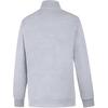 Li Ning Solid Color Logo Stand Collar Cardigan Sweatshirt Women Sweatshirt Gray AWDUA76-2