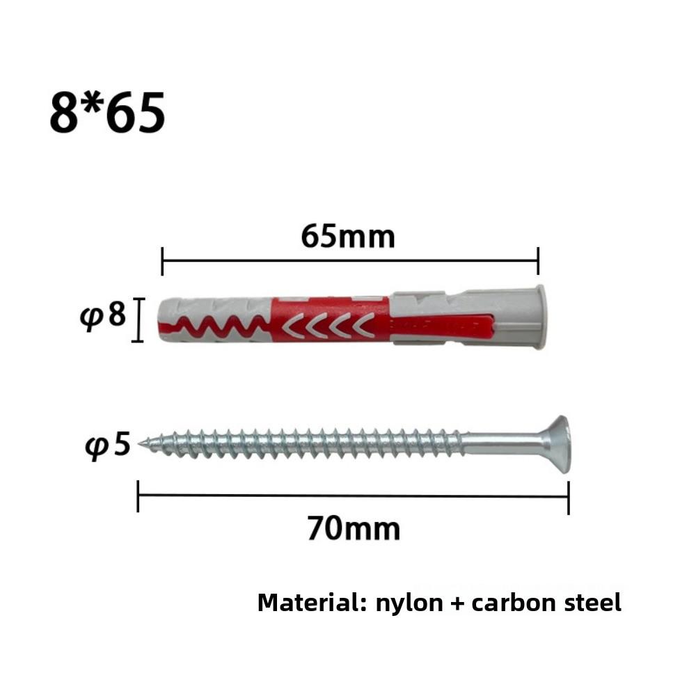 Dual-Color Expansion Screws – Wall Anchors for Hollow Bricks Foam Walls & Aerated Blocks | Home & Engineering Expansion Bolts