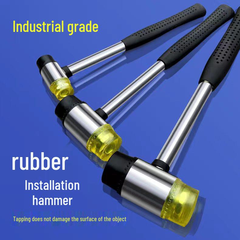 Multifunctional Rubber Installation Hammer for Tile and Floor - New Style Household Tool