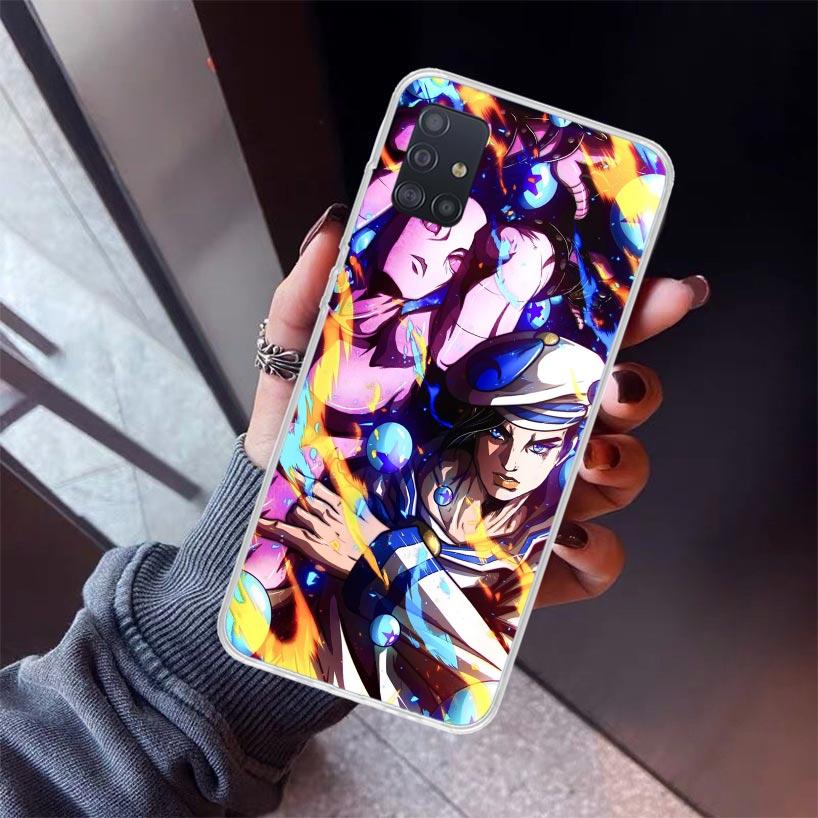 JoJo's Bizarre Adventure Hot Anime Phone Case For Samsung Galaxy A12 A52S A42 A32 A22 A51 A50 Note 20 Ultra 10 S10 Plus A71 A70